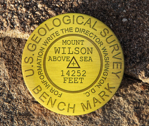 Mount Wilson Summit Marker Magnet