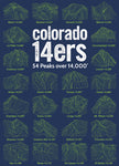 Colorado 14ers Seafoam Womens T-shirt