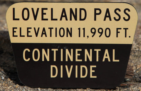 Loveland Pass Sign Magnet