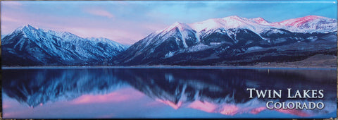 Twin Lakes Panorama Magnet