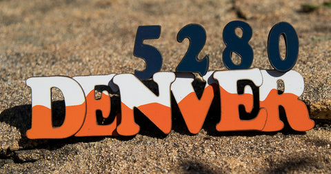5280 Denver 3D Magnet