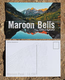 Maroon Bells Postcard 4x6"
