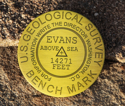 Mount Evans Summit Marker Magnet