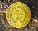 Grays Peak Summit Marker Magnet
