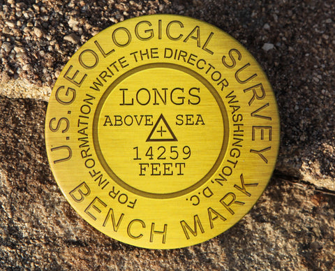 Longs Peak Summit Marker Magnet