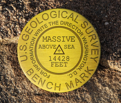 Mount Massive Summit Marker Magnet