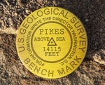 Pikes Peak Summit Marker Magnet
