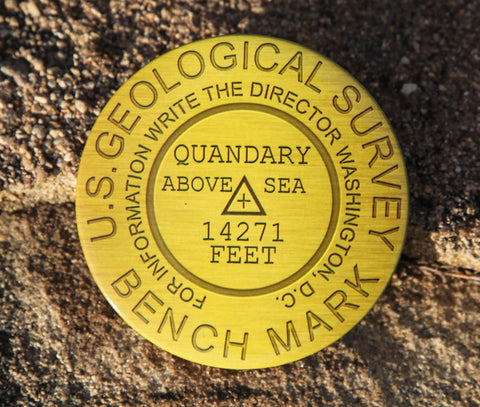 Quandary Peak Summit Marker Magnet