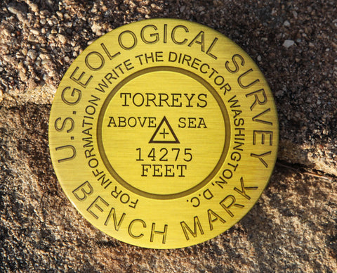 Torreys Peak Summit Marker Magnet