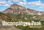 Uncompahgre Peak Postcard 4x6"