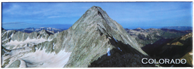 Capitol Peak Ridge Panorama Magnet