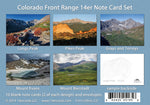 Colorado Front Range 14er Greeting Cards