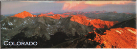 Huron/Alpenglow Panorama Magnet