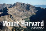 Mount Harvard Postcard 4x6"