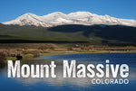 Mount Massive Postcard 4x6"