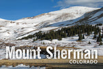 Mount Sherman Postcard 4x6"